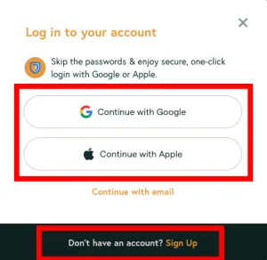How to access your account for the first time