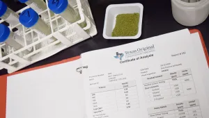 Medical marijuana laboratory testing